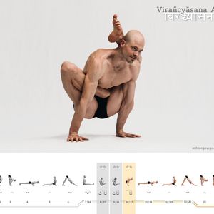 Virañcyāsana A3