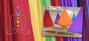 Aerial Yoga, Colors and Chakras