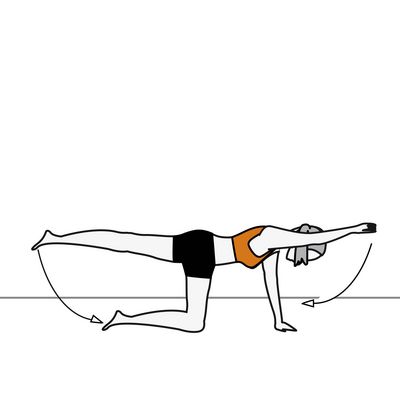 Inhale elongate diagonally
