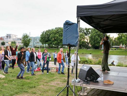 SEOM at the International Yoga Day in Ulm