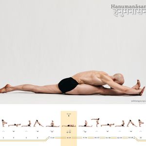 Hanumānāsana