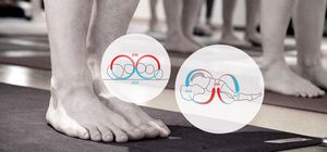 Two energy circles for the feet