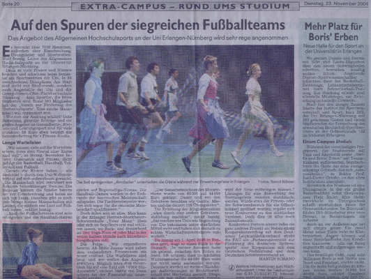 Auf den Spuren der siegreichen Fussballteams