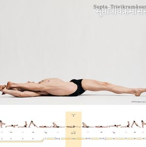 Supta Trivikrāmāsana