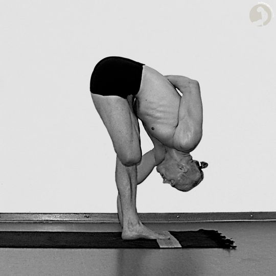 Ardha Baddha Padmottanasana
